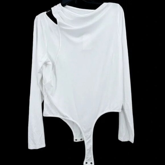 FRAYED JEANS Body Suit Top -XL - Picture 5 of 6